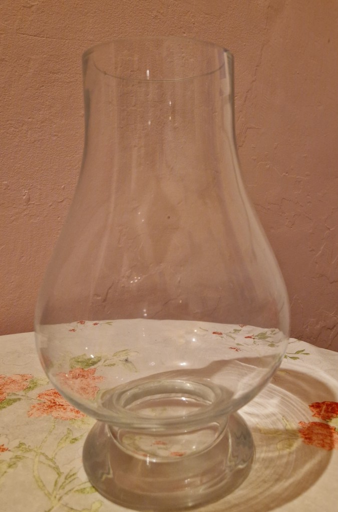 The glass vase I used to hold post it notes of nice moments in the day